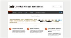 Desktop Screenshot of jmbarcelona.com